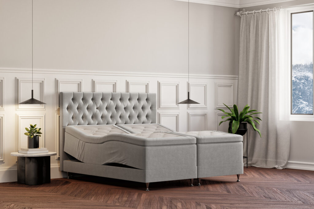 Queen Crown ställbar säng