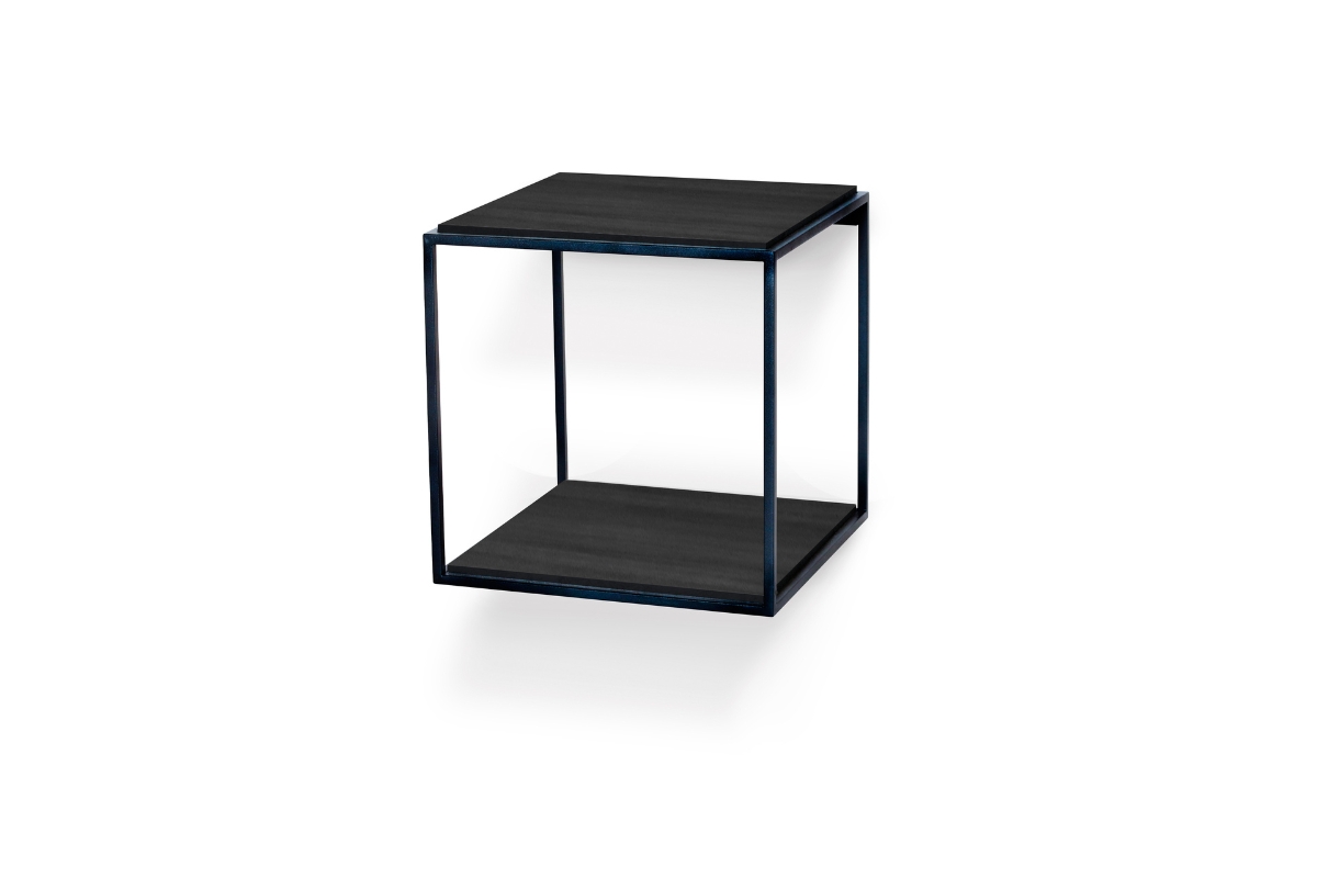 LIME sängbord vägghängt svartbets