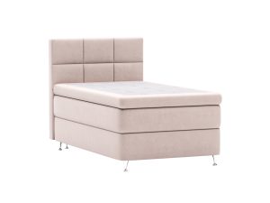 Paris Noir med Ruta gavel - Beige 2 - Sammet, 105x210 cm