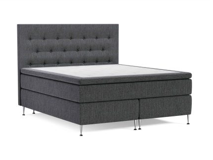 Ebba kontinentalsäng i mörkgrå inari 94