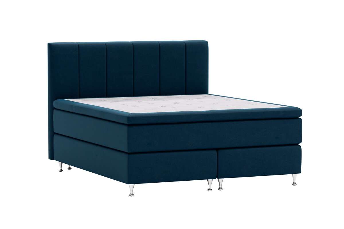 Royal Lyx med wide i blå sammetstyg