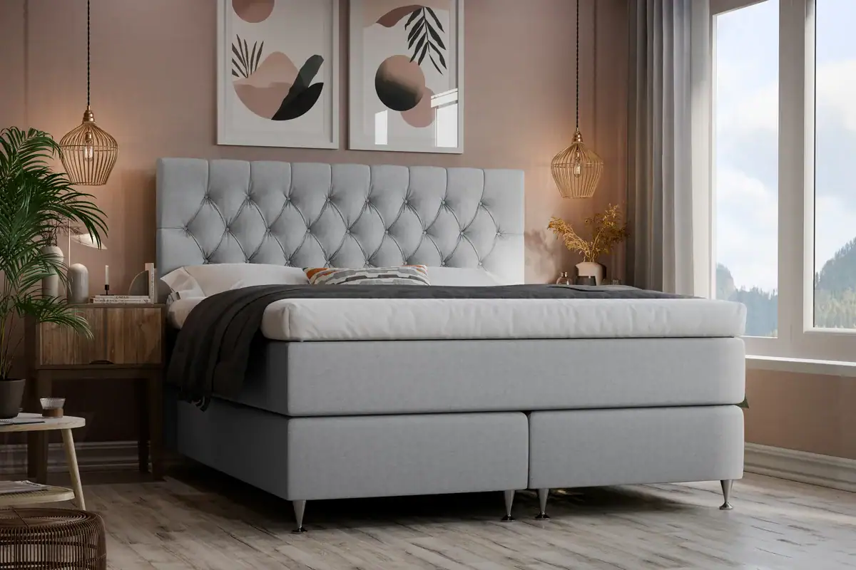 Royal Lyx Deluxe - Grå 81 - Möbeltyg - 210x210cm | Sängar - Kontinentalsängar | Zova.nu